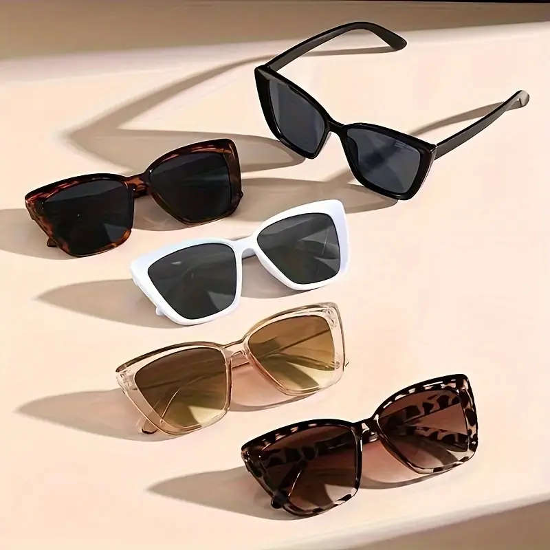5 Piece Woman Sunglasses, Assorted Colours