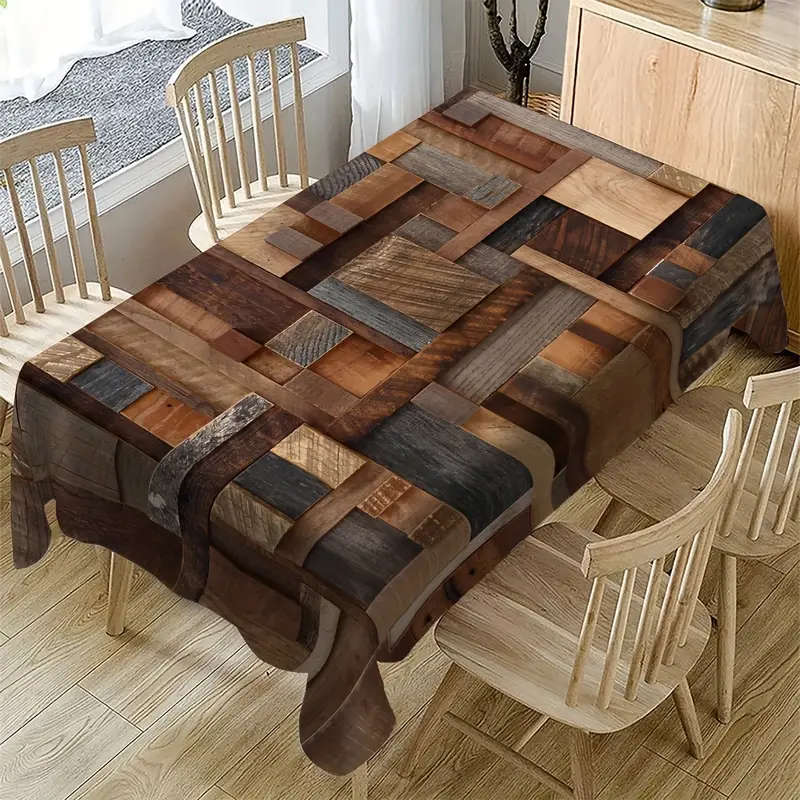 1 Piece Of Country Farmhouse Style Tablecloth 140*220Cm