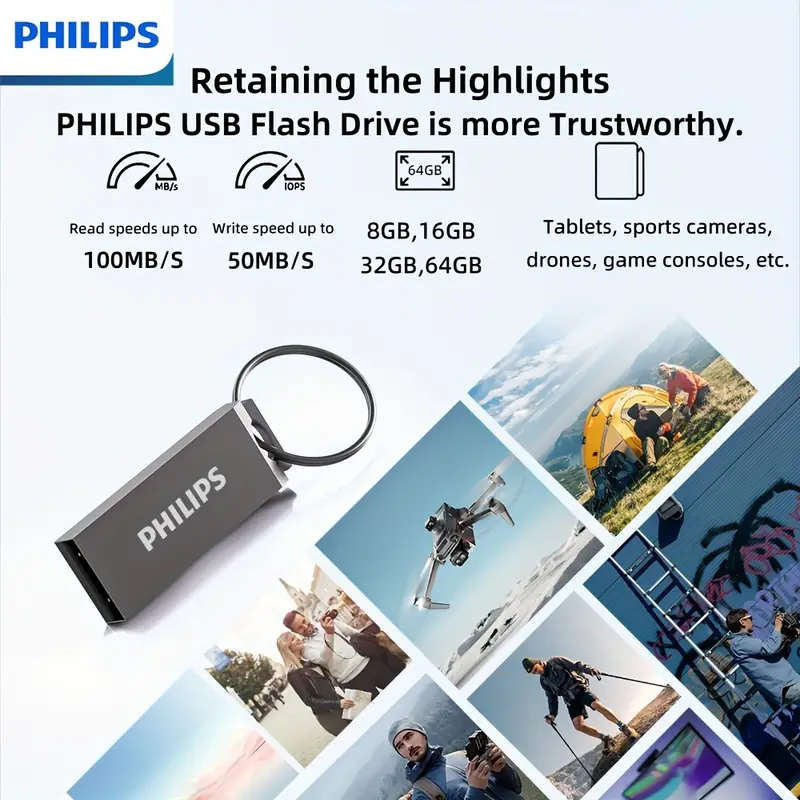 16GB Retractable USB Flash Drive