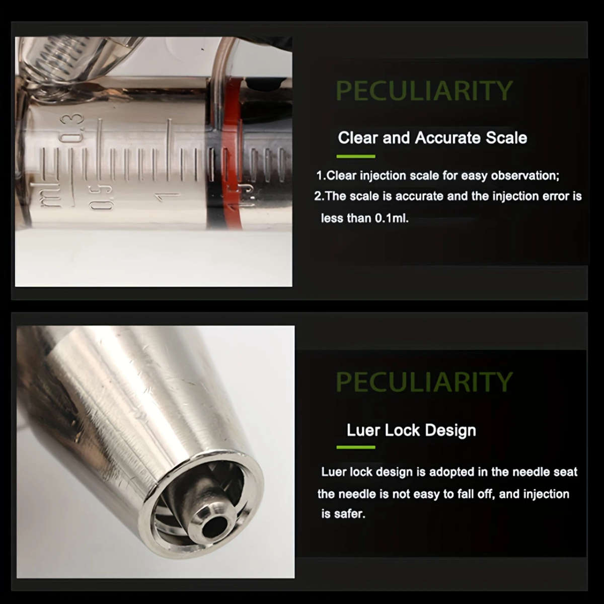 1pc Automatic Continuous Livestock Syringe