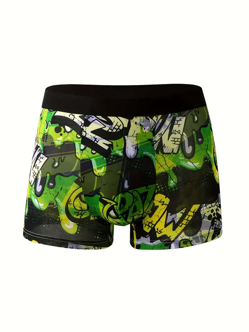 10Pcs Ice Silky Boxer Briefs Size XXL