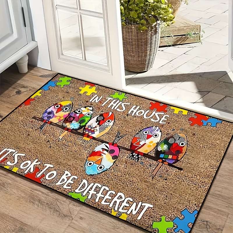 1Pc 40x60cm 15.7x23.6inch Floor Mat