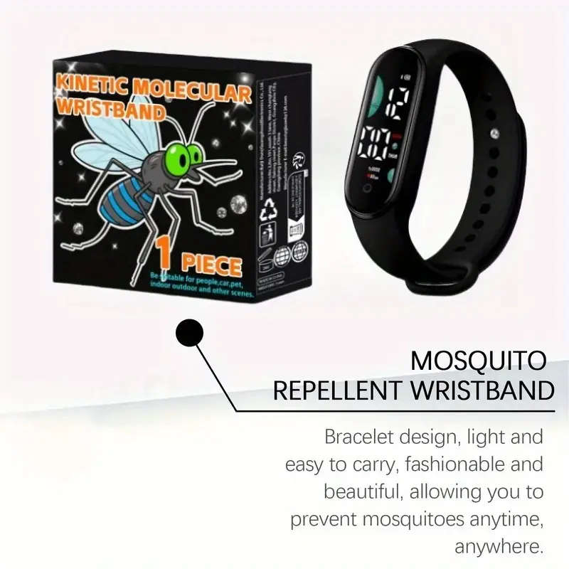 Electronic Mosquito-Repelling Wristband