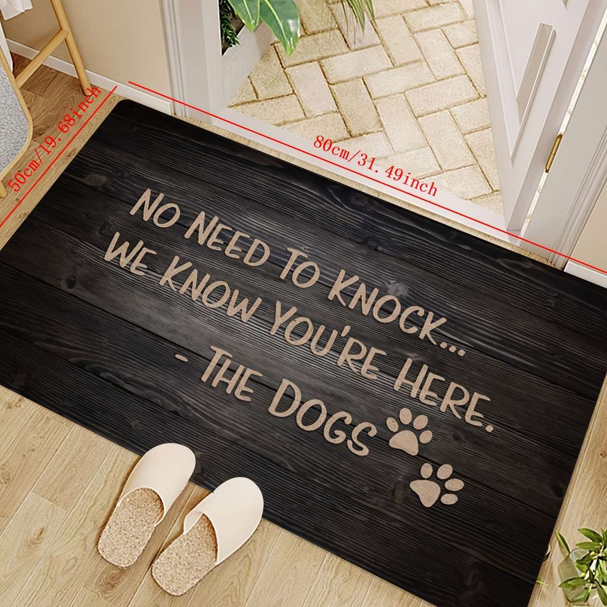 1Pc 19.69x31.50inch 50x80cm Floor Mat