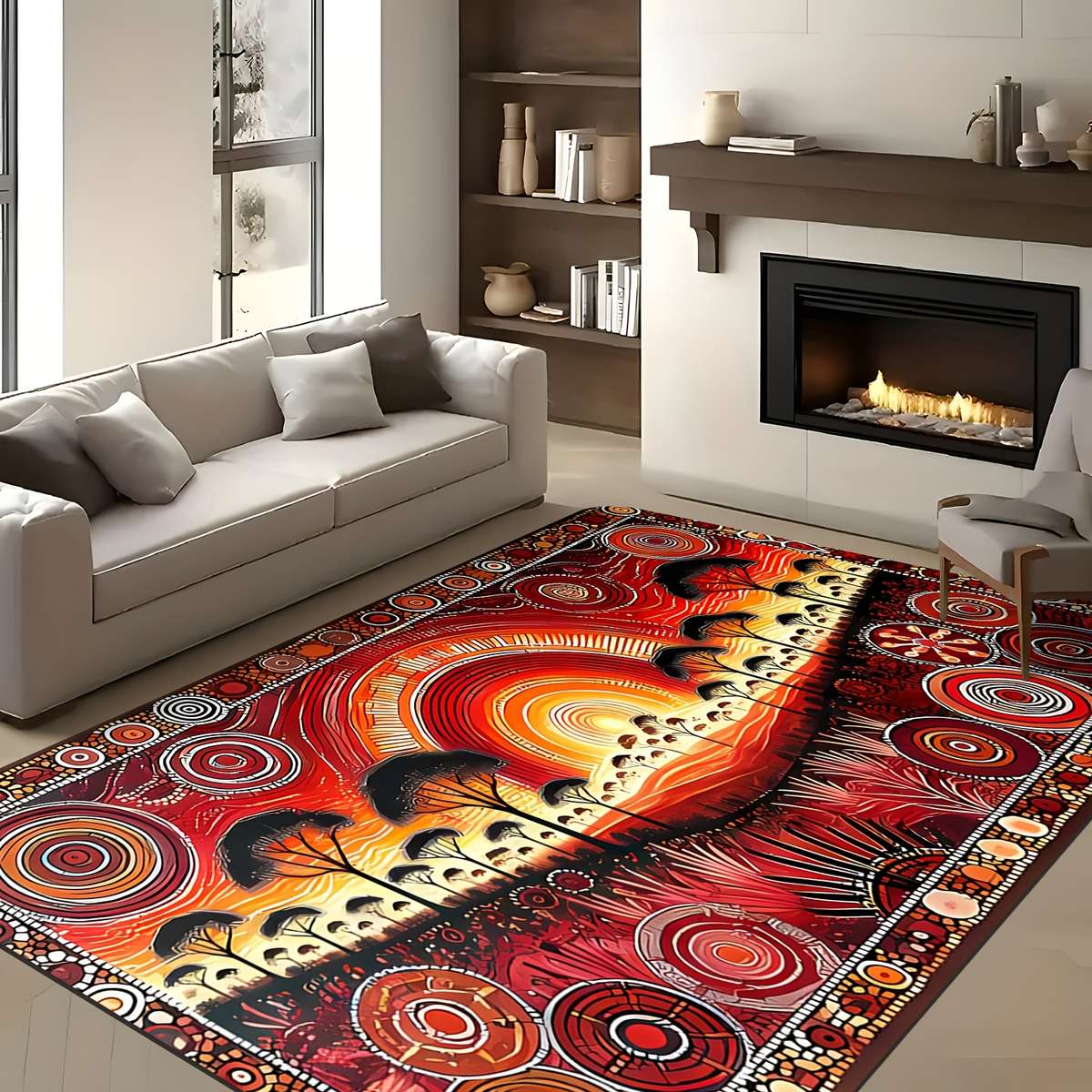 1Pc 60x90cm Floor Mat