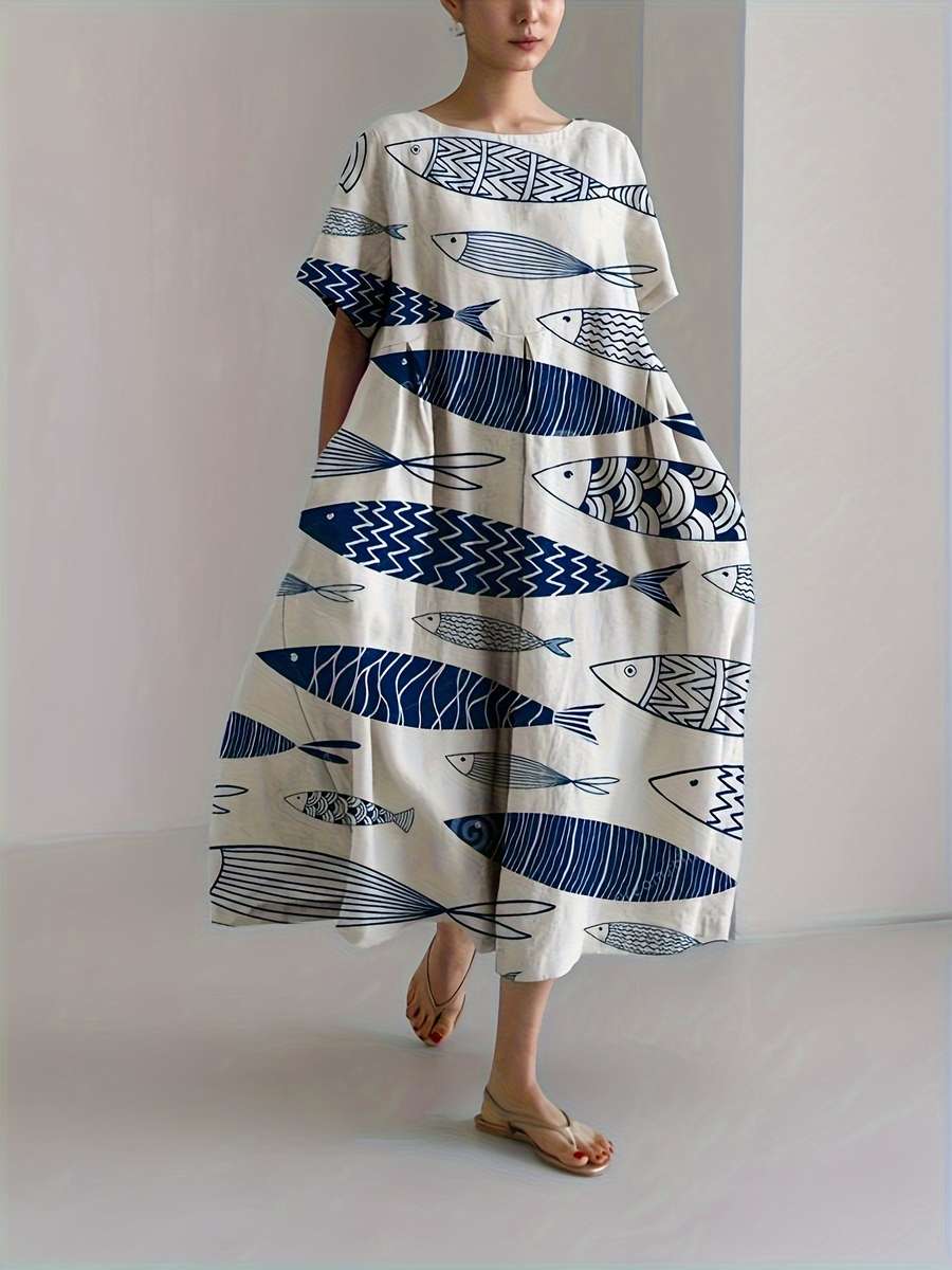 Women S Dress Color White Size 5Xl