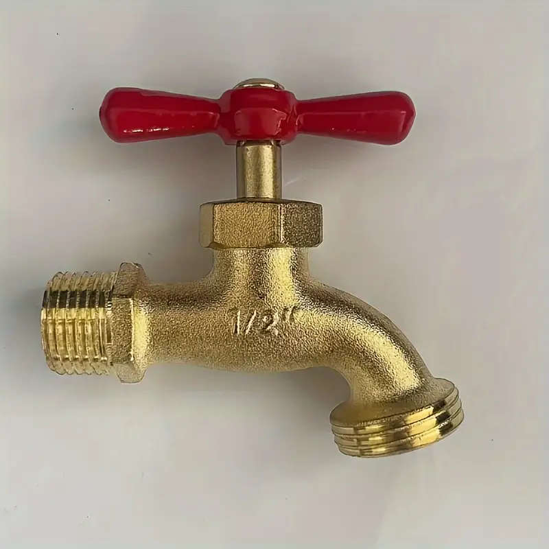 1Pack Durable Brass Outdoor Faucet