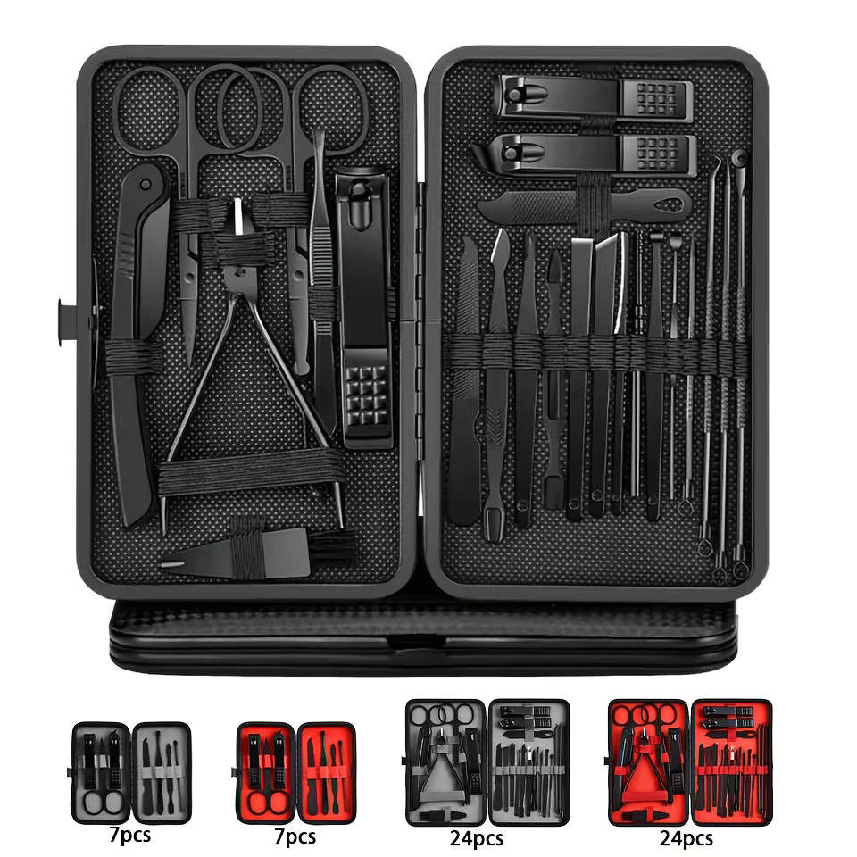 7-Piece High-Quality Boxed Stainless Steel Nail Clipper Set