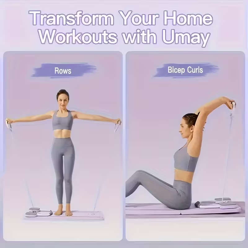 Foldable 8-In-1 Ab Training Board