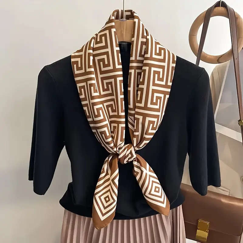 Boho Style Square Scarf for Women