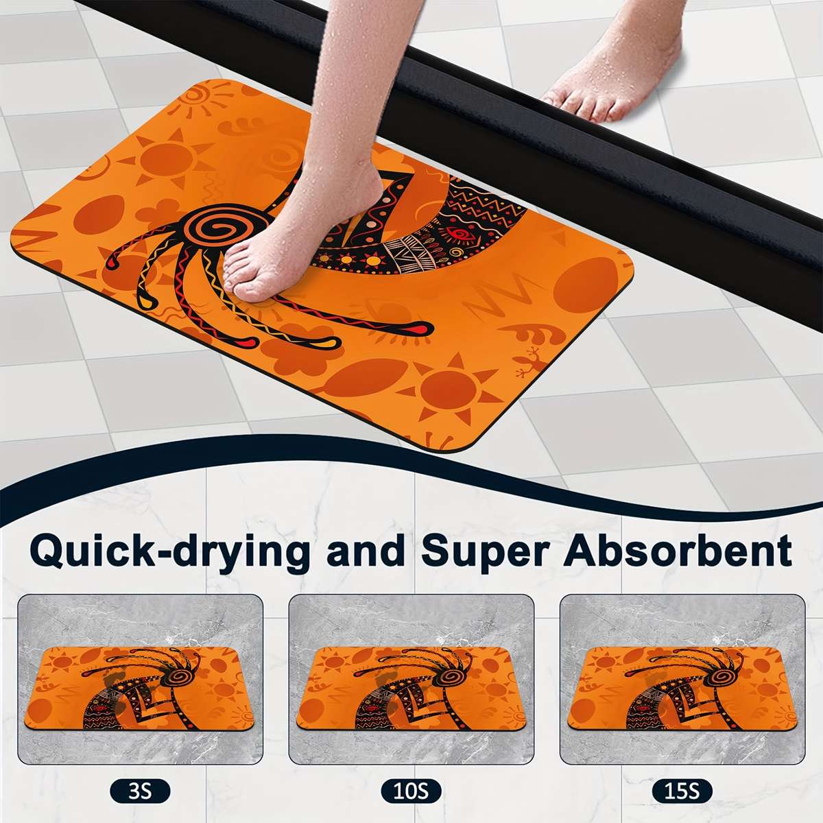 1Pc 40x60cm 15.72x23.62inch Floor Mat