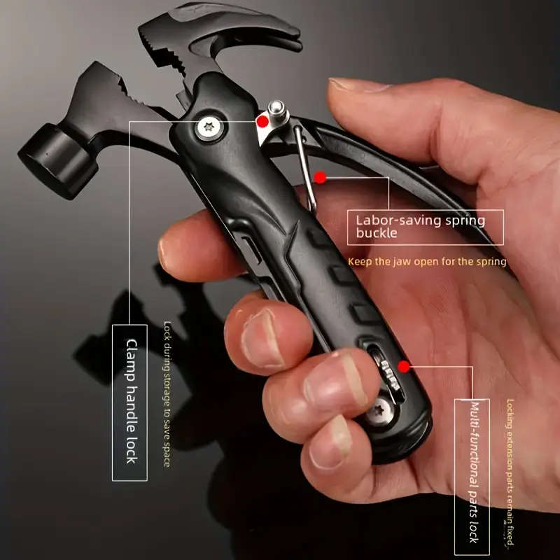 1 Piece Metal Multifunctional Hammer