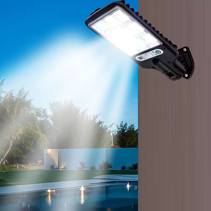 Solar Charging Induction Wall Lamp Solar Light Set with Remote