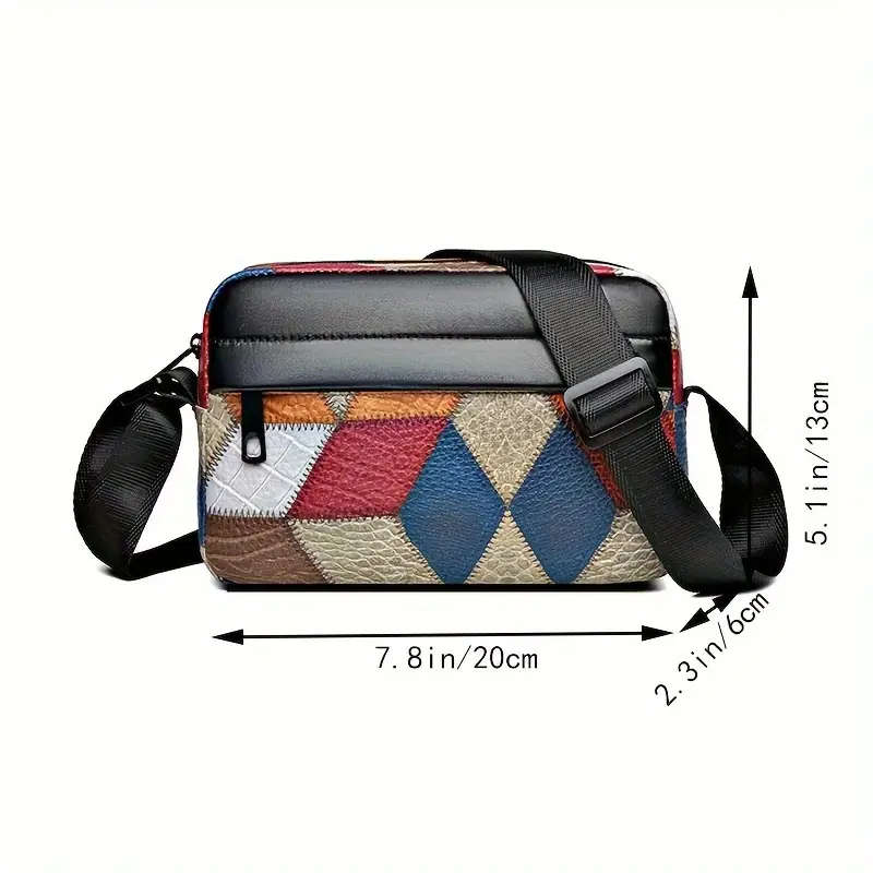Pattern Men's and Women's Crossbody Bag