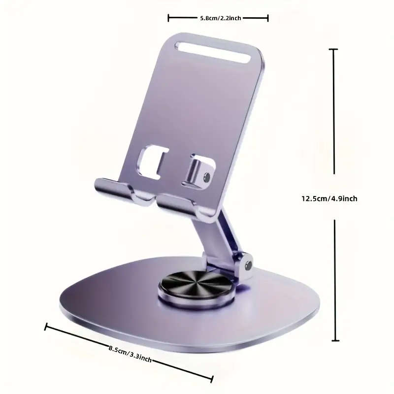 360° Rotating Aluminum Alloy Phone Stand