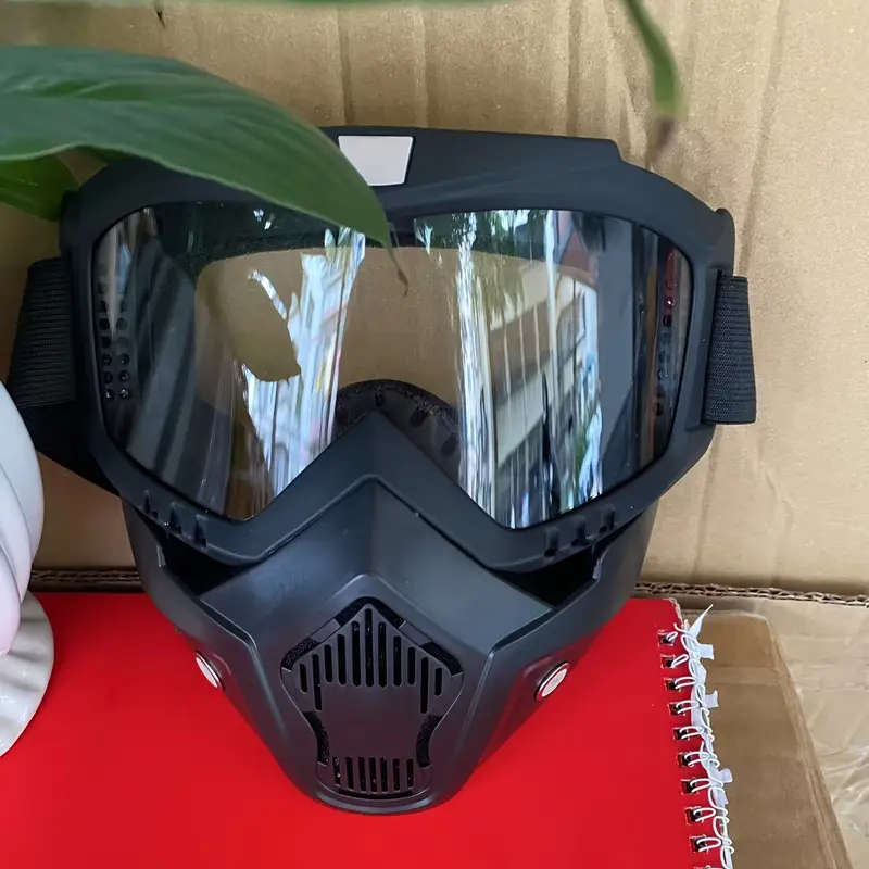 Full-Face HD Transparent Tactical Welding Mask