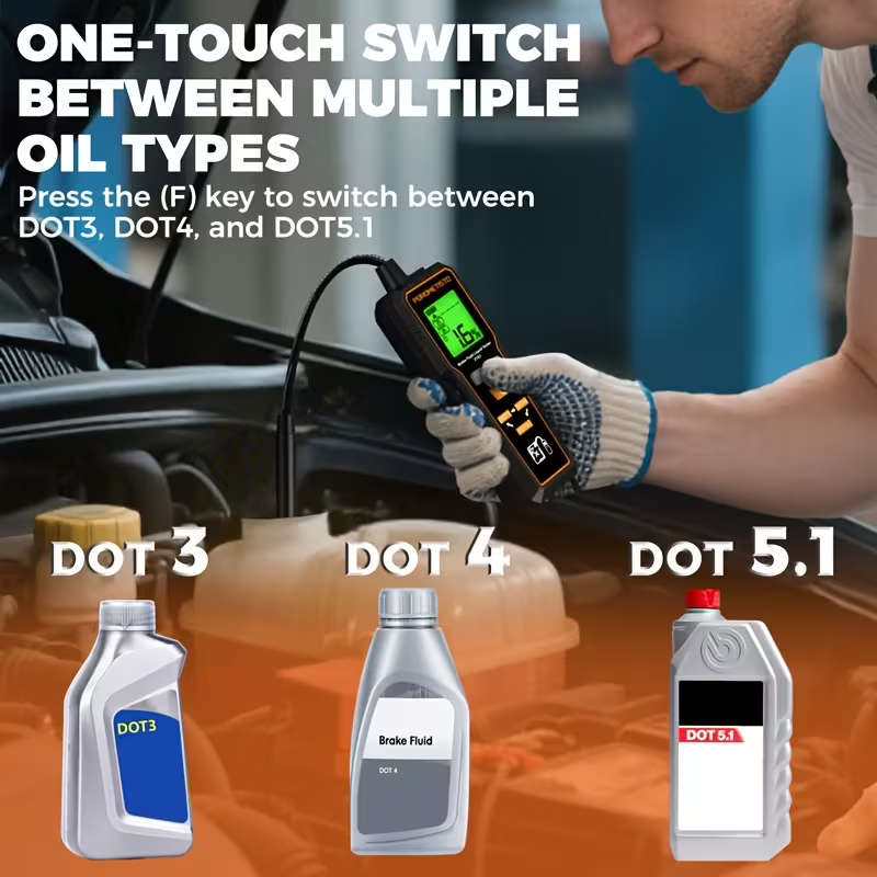Portable Digital Brake Fluid Tester