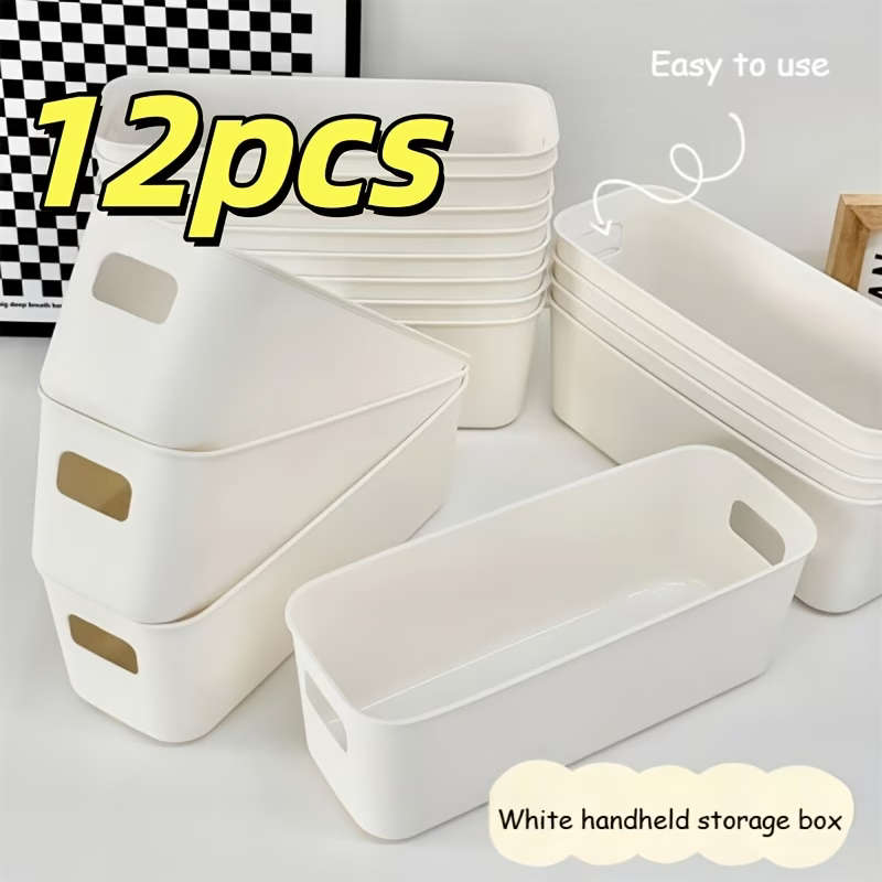 12 Pack Portable Desktop Storage Box