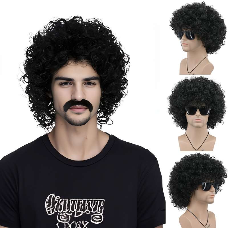 1Pc Coffee Color 10.16cm Fashion Design Wig