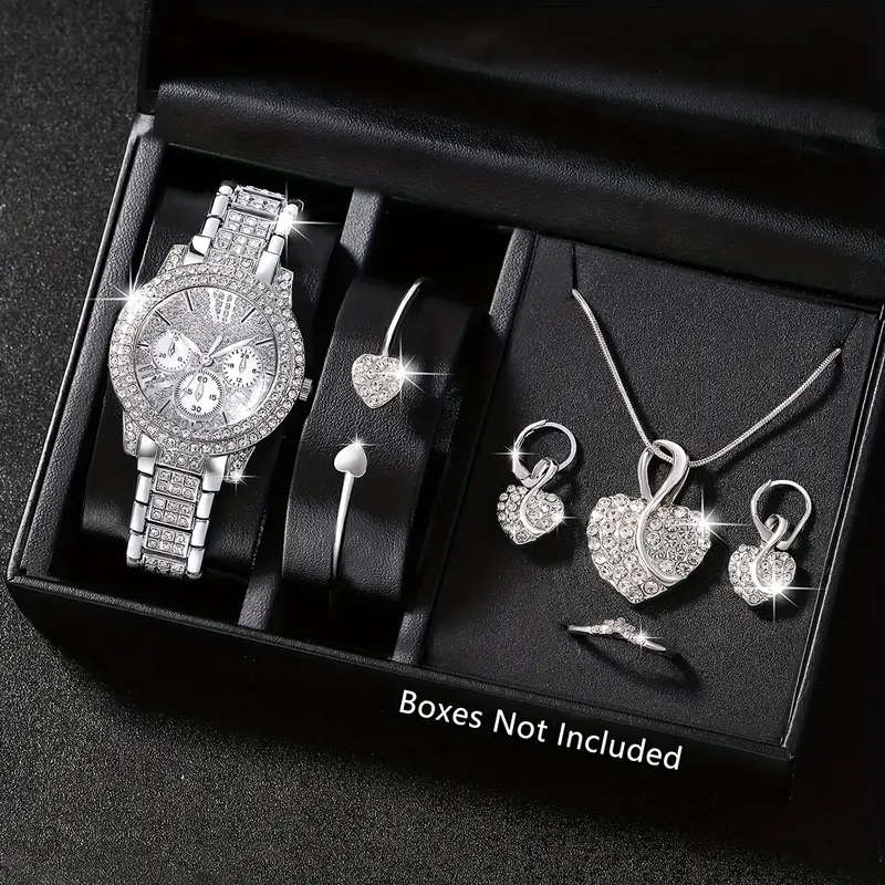 6-Piece Stylish Quartz Watch Set