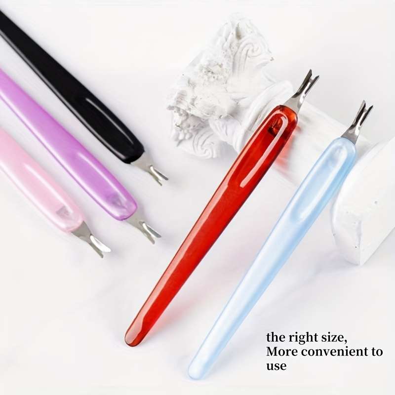 3pcs Professional Cuticle Trimmer Cuticle Pusher Cuticle Knife Practical Nail Clipper for Re