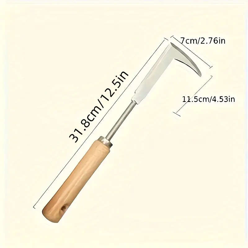 1 Stainless Steel Weeding Tool