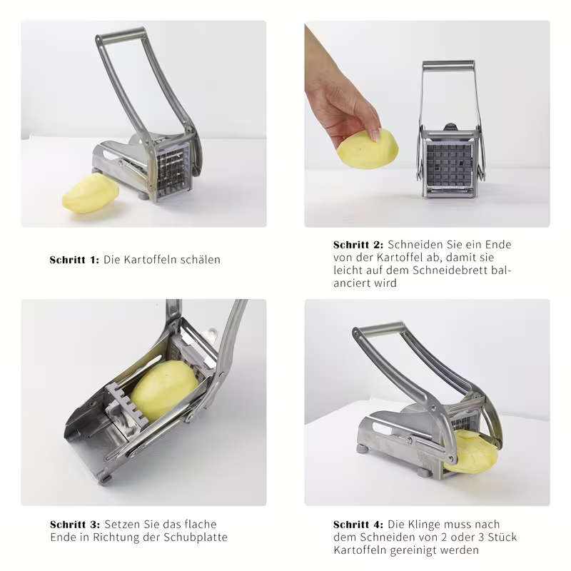 Stainless Steel Patato Cutter