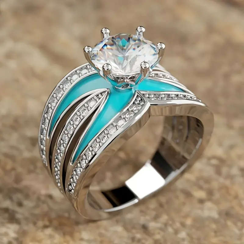 Bohemian Style Women's Wedding Ring