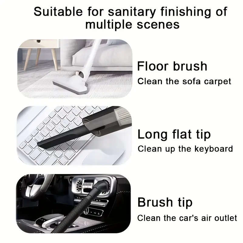 High-Power Portable Cordless Handheld Vacuum Cleaner