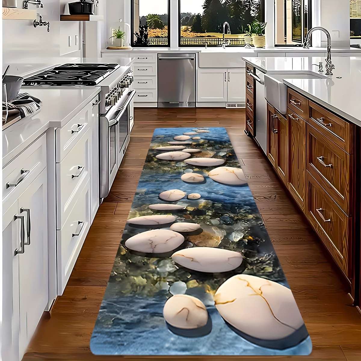 1Pc 19.6x59inch 50x150cm Floor Mat