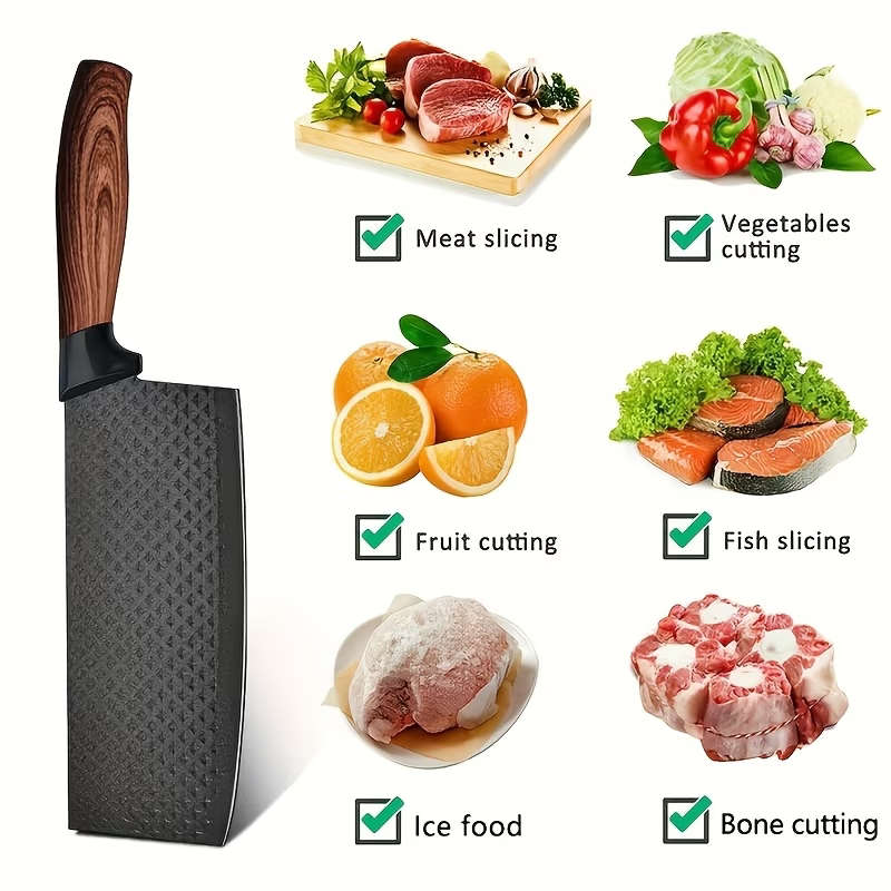 6PC Kitchen Stainless Steel Knife Set
