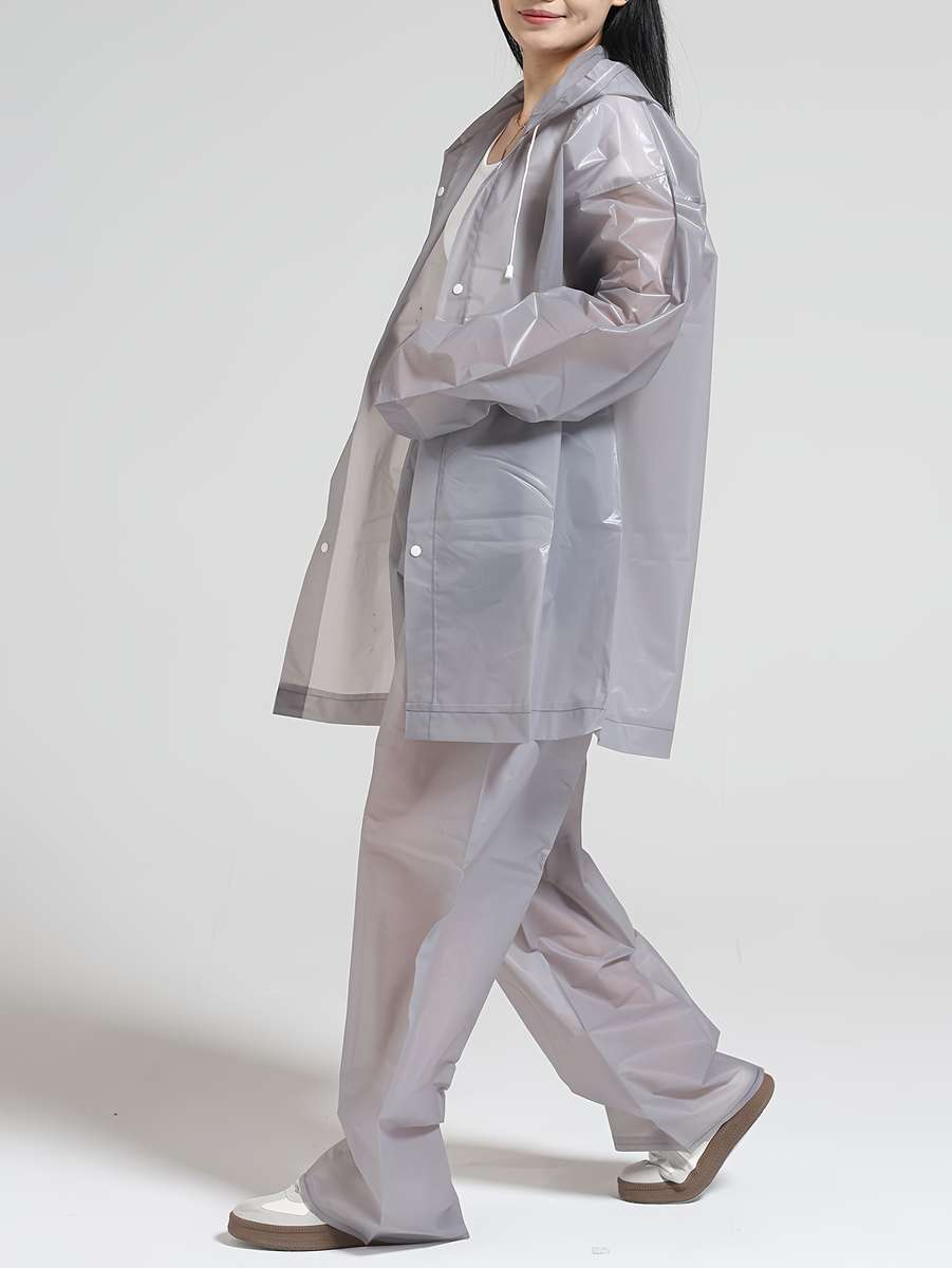 Raincoat Dark Gray Size Onesize