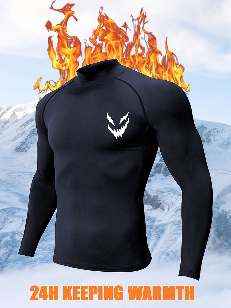Thermal Underwear Color Black Sizexxl