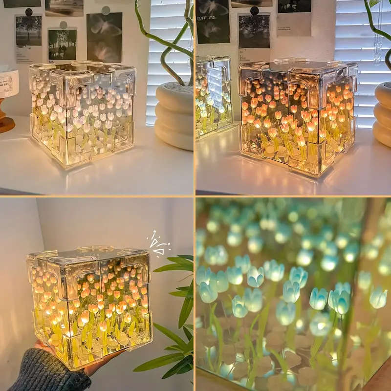 1 DIY Tulip Lamp Purple