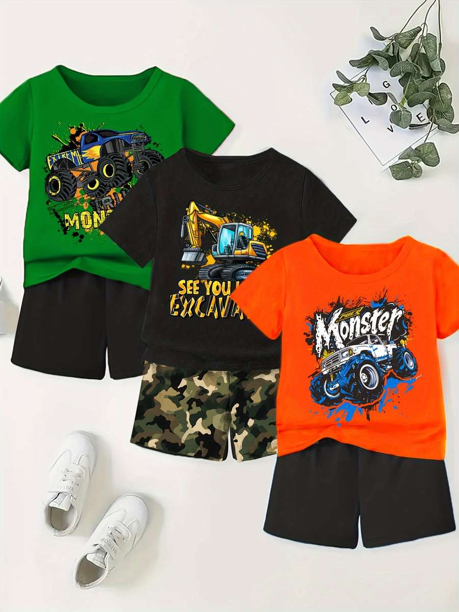 Boys T Shirt Color Mixed Color Size4-5Y