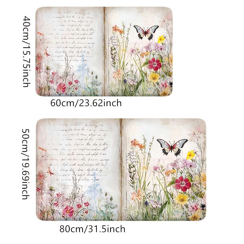 1Pc 100x150cm 39.3x59inch Floor Mat