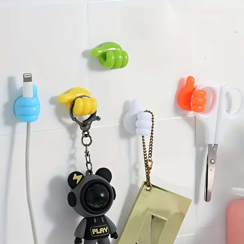 5 Thumb-Shaped Storage Clips