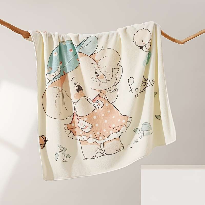 Blanket Style Baby Elephant Party