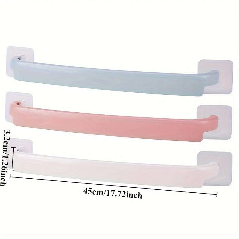 1pc Sesame Cheap Factory Price Multifunctional Wall-Mounted Storage Rack NO Drilling Towel Bar Singl