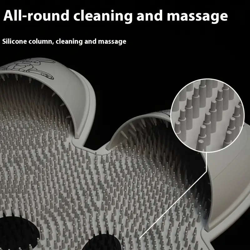 Rabbit Shape Silicone Shower Mat