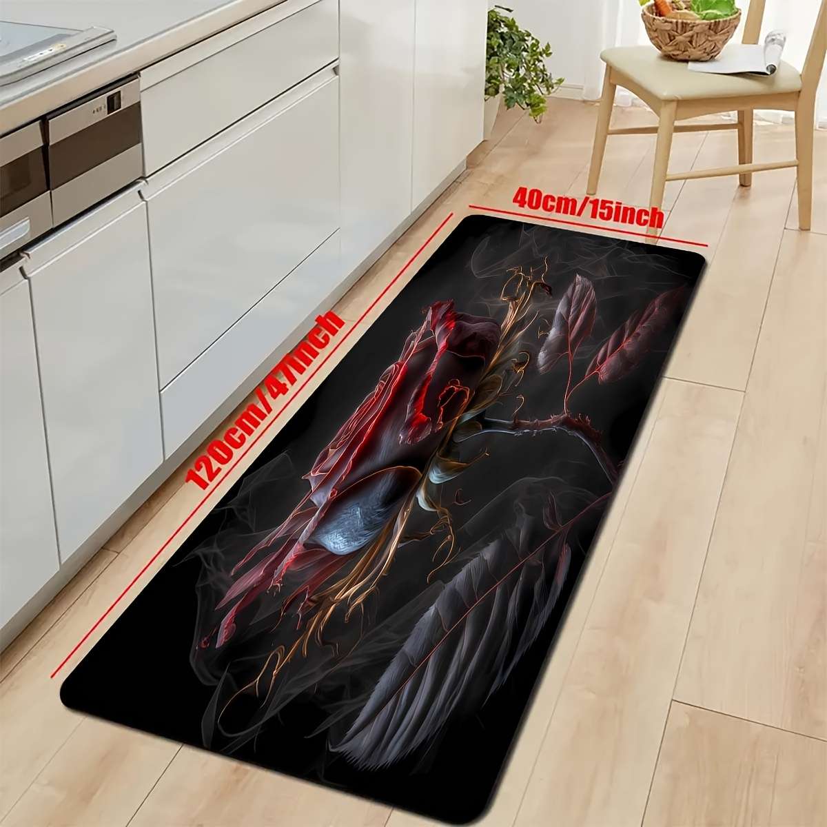 1Pc 15.74x23.62inch 40x60cm Floor Mat