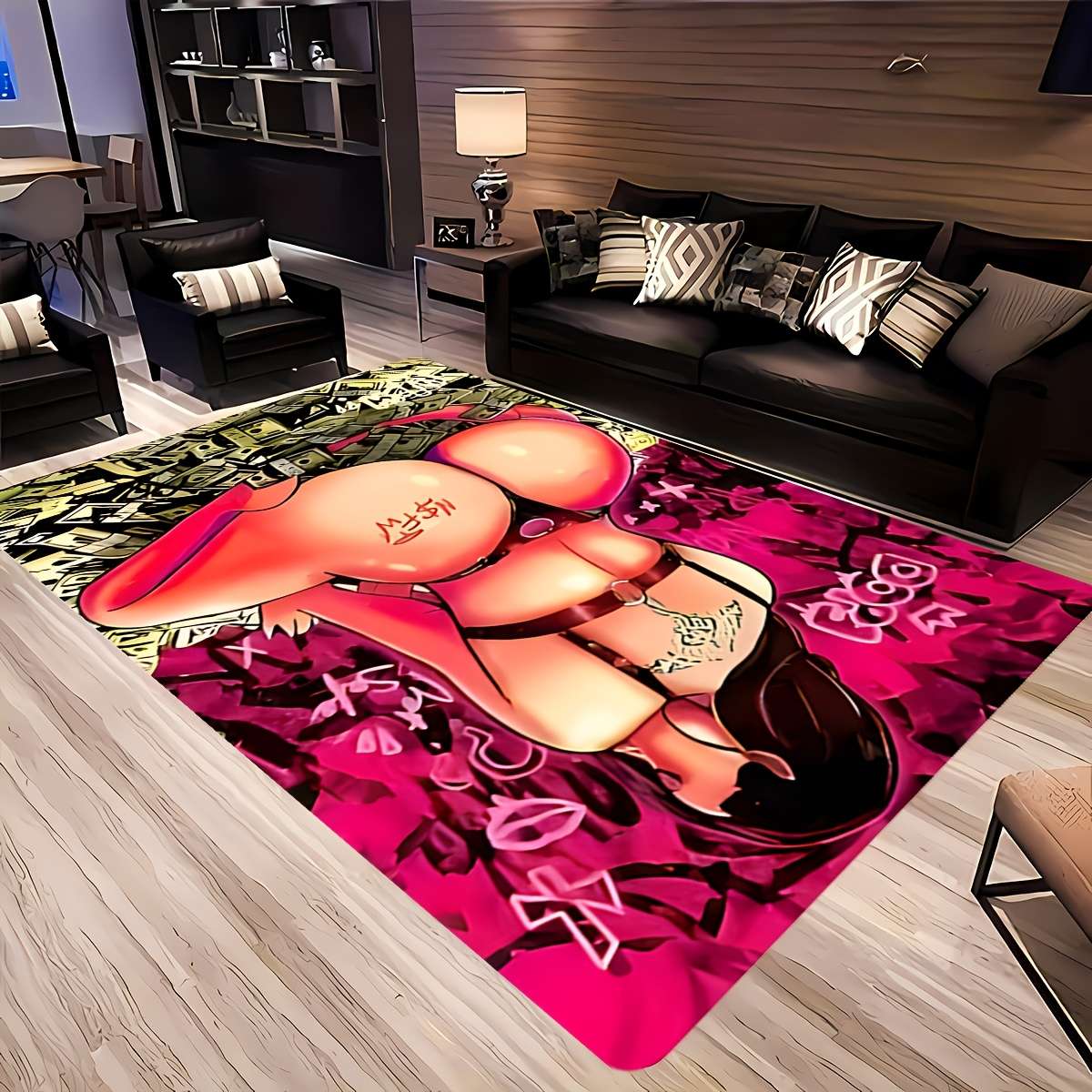 1Pc 47.6x62.9inch 120x160cm Floor Mat