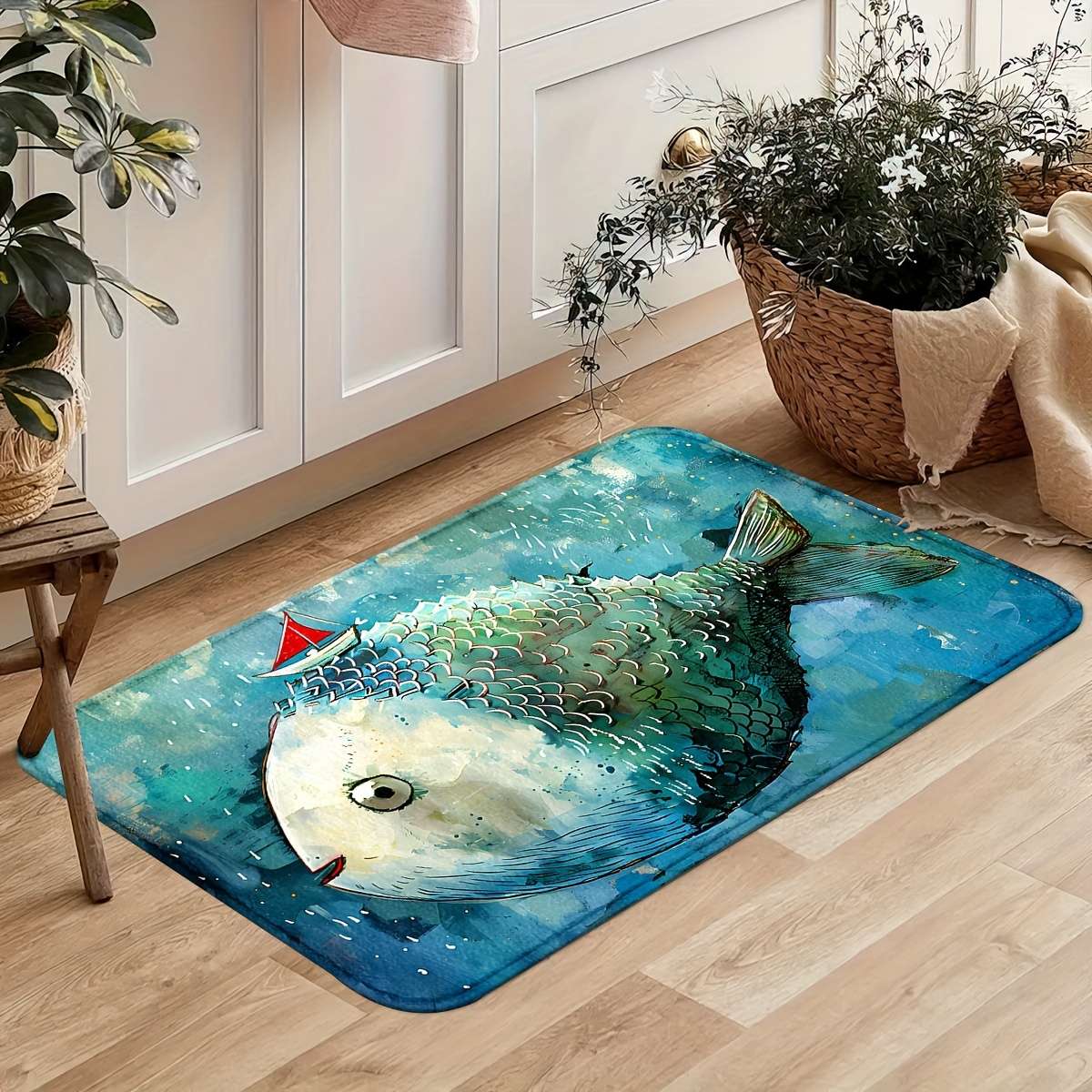 1Pc 45x75cm Floor Mat