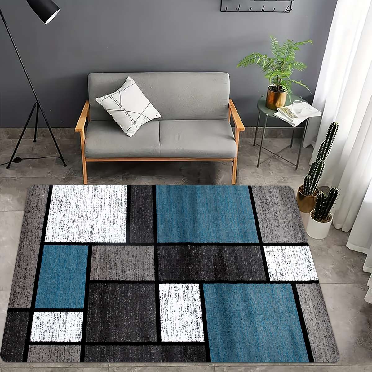 1Pc Polychrome 40x60 Floor Mat