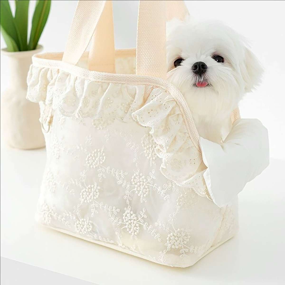Beigesize M 31x18x26cm Pet Bag