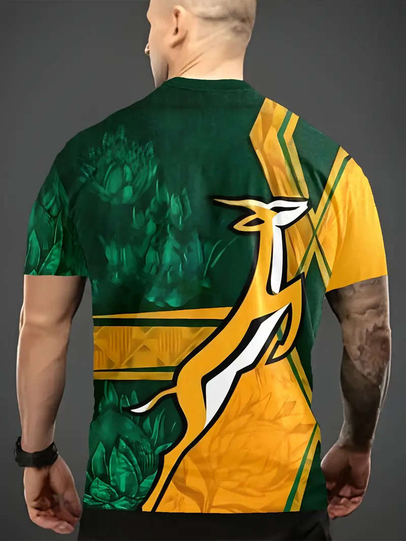 Men's T-Shirt Short Sleeve, Crew Neck