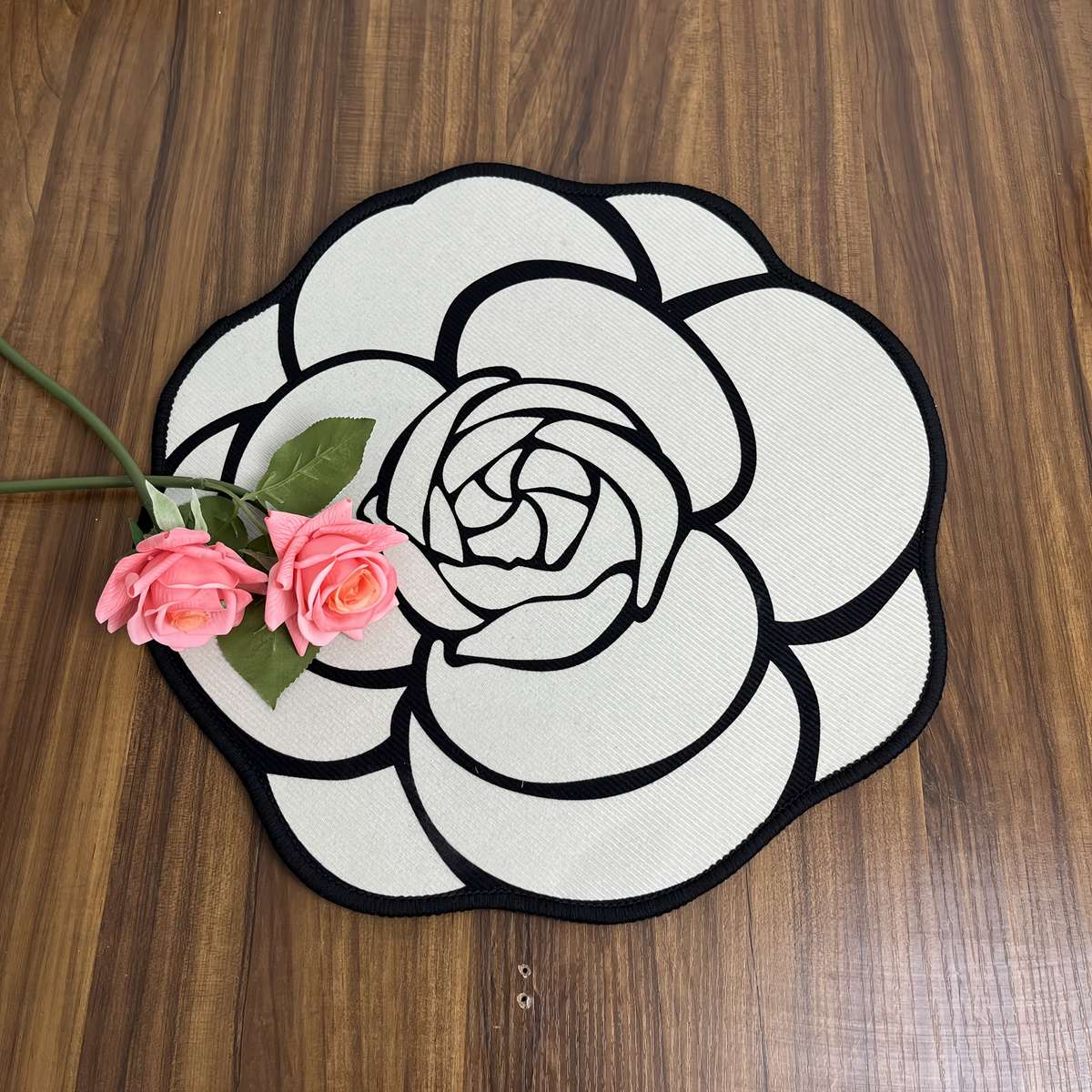 Camelli Floor Mat Closed Moon Floor Mat 41x41cm