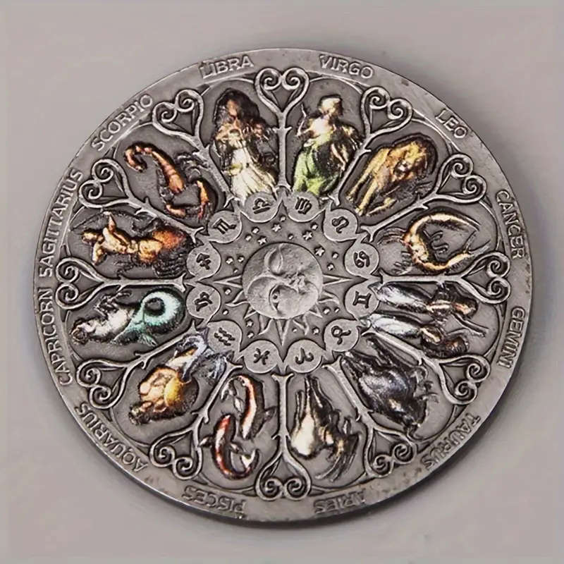 Twelve Constellations - Collectible Commemorative Coin - With Capsule
