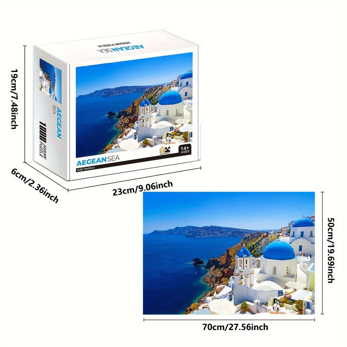 1000 Piece Paper Jigsaw Puzzle For Adults