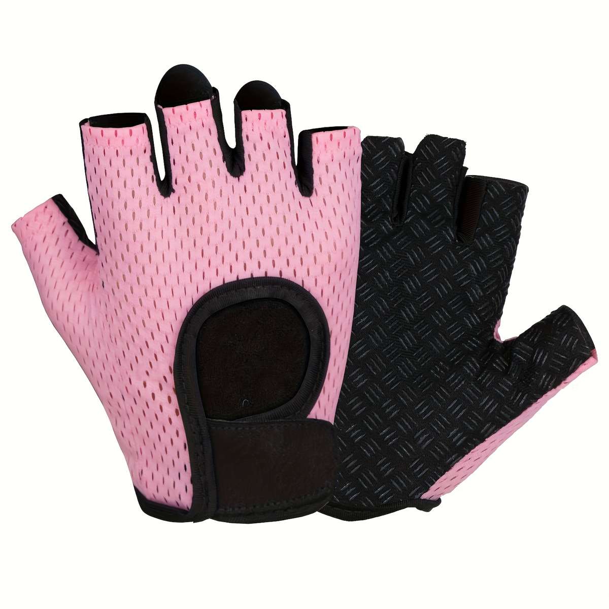 1 Pair Black Size M Outdoor Sports Gloves